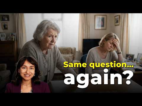 Same Question Again? This Is Why Dementia Does This | Dr. Khushboo Verma